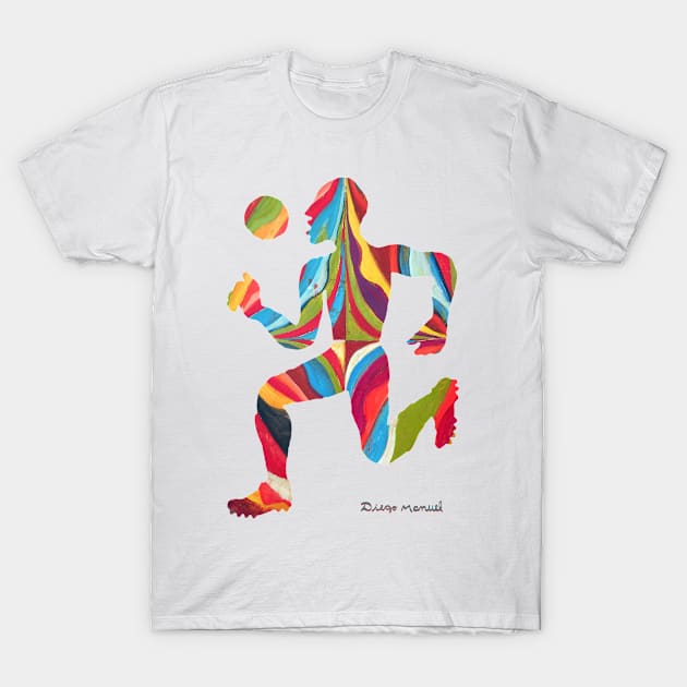 Football player T-Shirt by diegomanuel